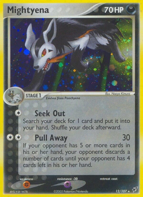 Image for Mightyena (12/107) [Deoxys] - Pokemon