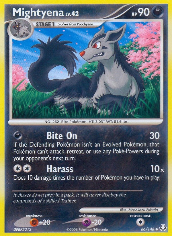 Image for Mightyena (66/146) [Legends Awakened] - Pokemon