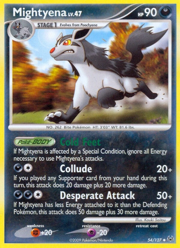 Image for Mightyena (54/127) [Platinum] - Pokemon