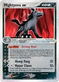 Image for Mightyena ex (101/110) [Holon Phantoms] - Pokemon