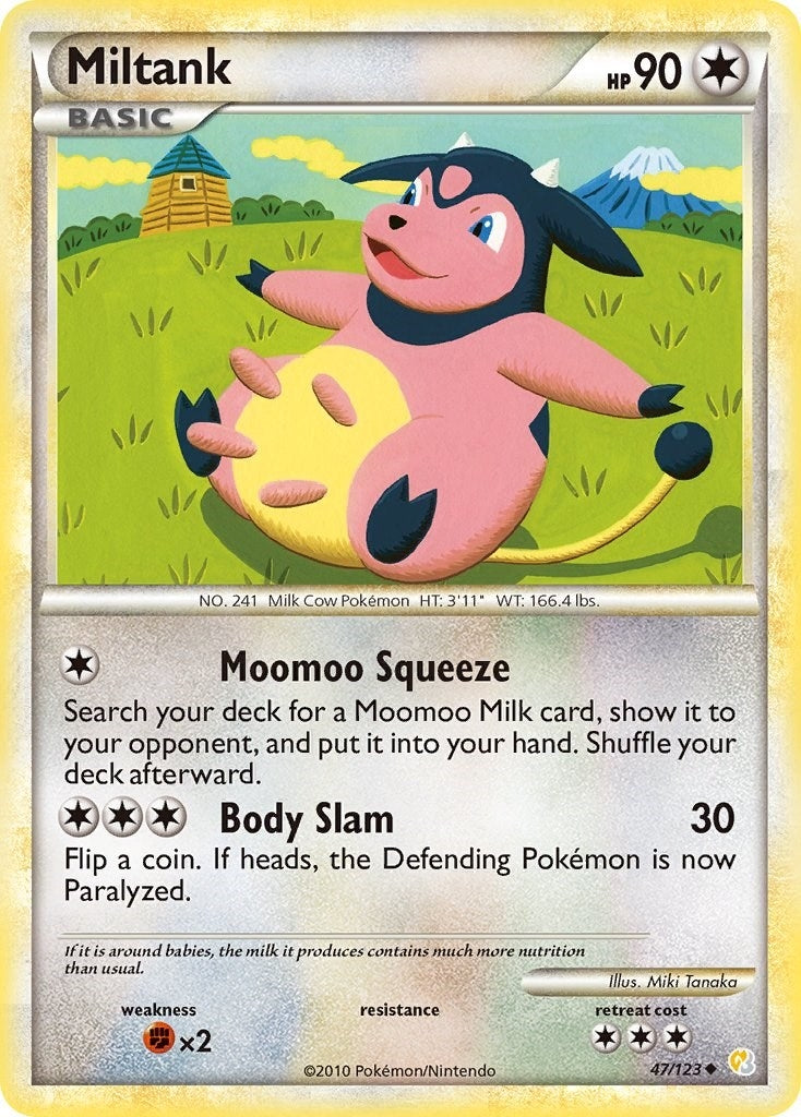 Image for Miltank (47/123) [HeartGold SoulSilver] - Pokemon