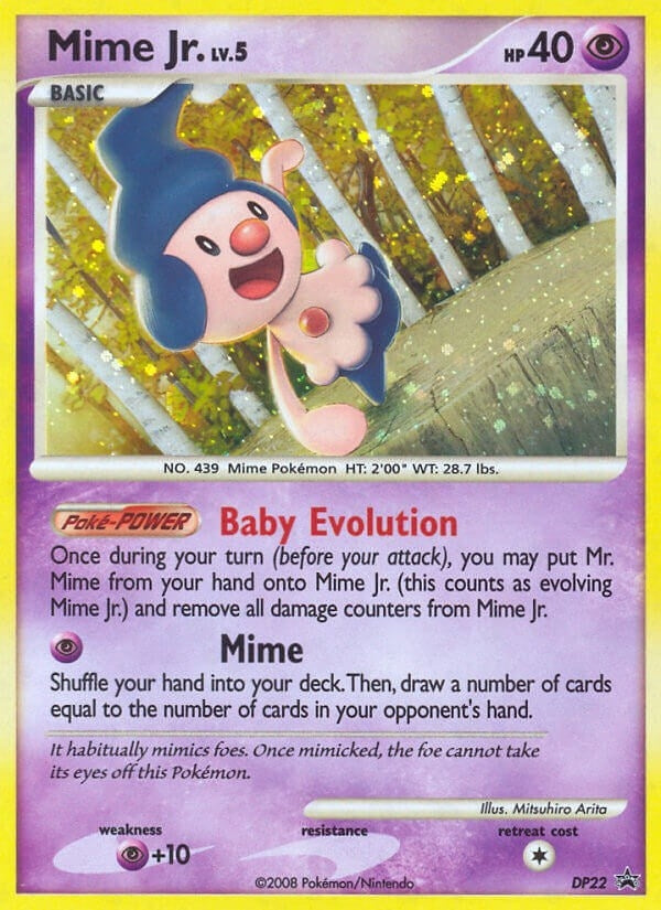 Image for Mime Jr. - DP22 (DP22) [Diamond and Pearl Promos] - Pokemon