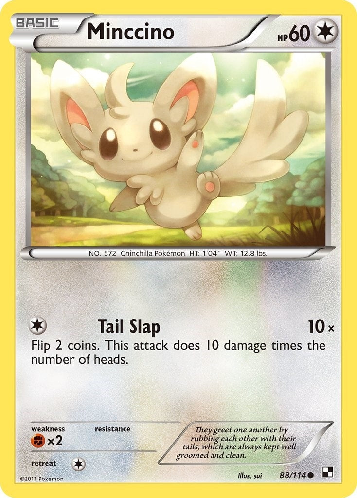 Image for Minccino (88/114) [Black and White] - Pokemon