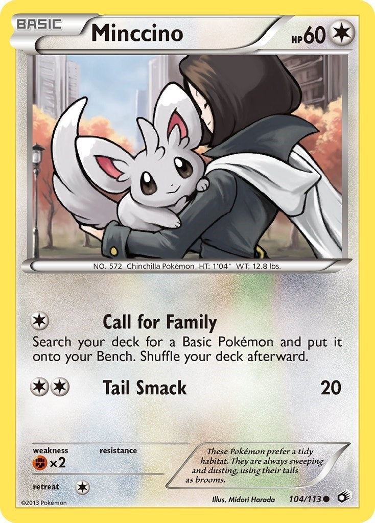 Image for Minccino (104/113) [Legendary Treasures] - Pokemon