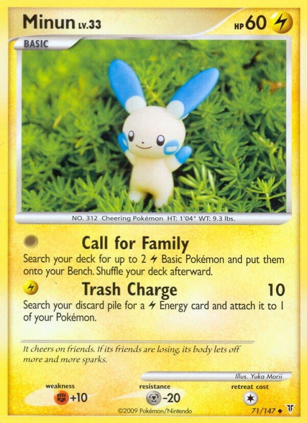 Image for Minun (71) [Supreme Victors] - Pokemon