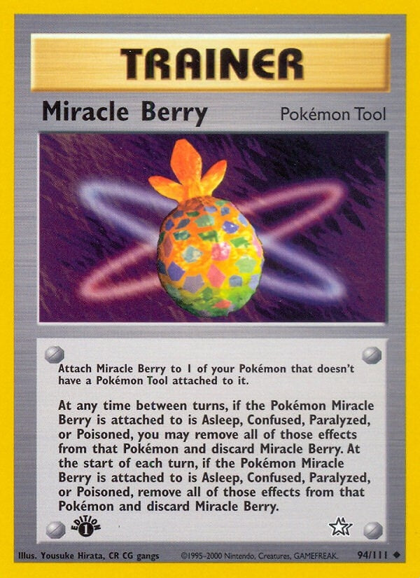 Image for Miracle Berry (094/111) [Neo Genesis] - Pokemon