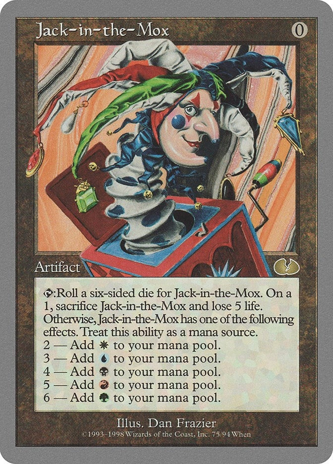 Image for Jack-in-the-Mox (75) [Unglued] - Magic: The Gathering