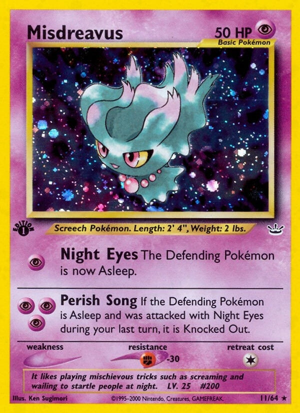 Image for Misdreavus (11/64) [Neo Revelation] - Pokemon