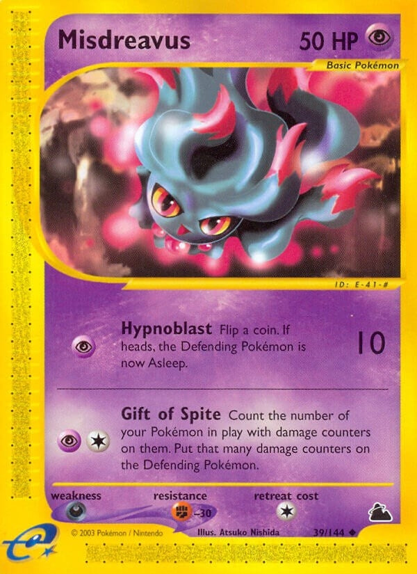 Image for Misdreavus (039/144) [Skyridge] - Pokemon
