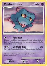 Image for Misdreavus (91/130) [Diamond and Pearl] - Pokemon