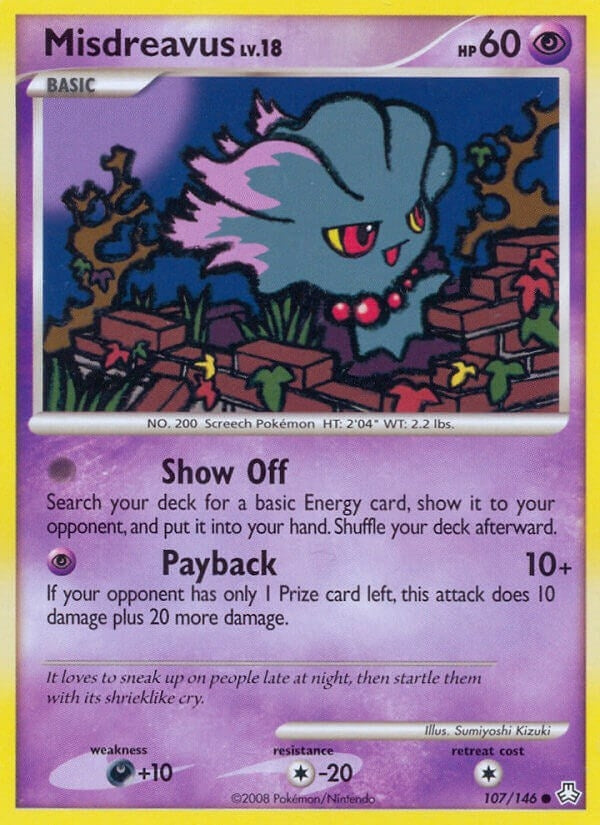 Image for Misdreavus (107/146) [Legends Awakened] - Pokemon
