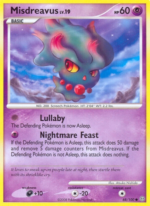 Image for Misdreavus (68/100) [Stormfront] - Pokemon