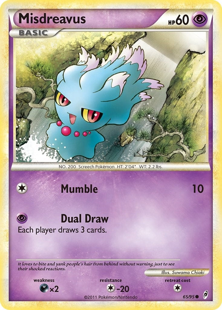 Image for Misdreavus (65/95) [Call of Legends] - Pokemon