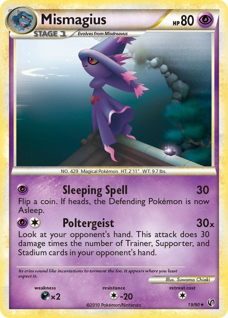 Image for Mismagius (19/90) [Undaunted] - Pokemon