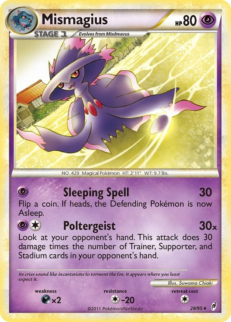 Image for Mismagius (28/95) [Call of Legends] - Pokemon