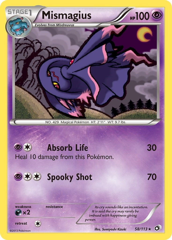 Image for Mismagius (58/113) [Legendary Treasures] - Pokemon