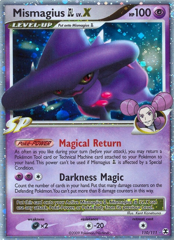 Image for Mismagius GL Lv.X (110/111) [Rising Rivals] - Pokemon