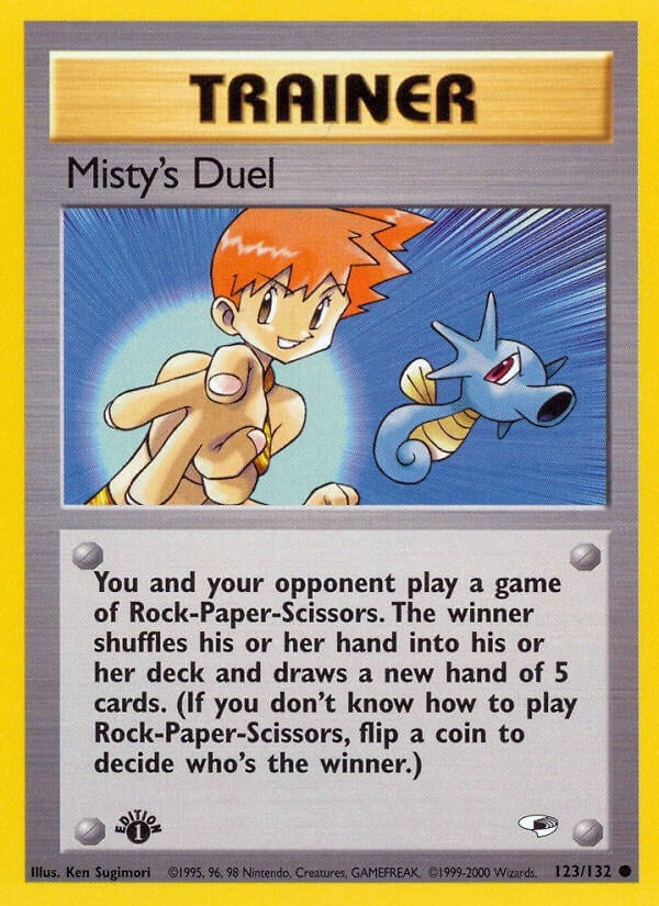 Image for Misty's Duel (123/132) [Gym Heroes] - Pokemon