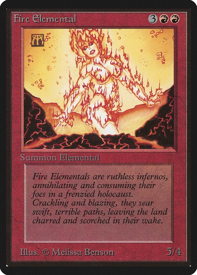 Image for Fire Elemental [Beta Edition] - Magic: The Gathering