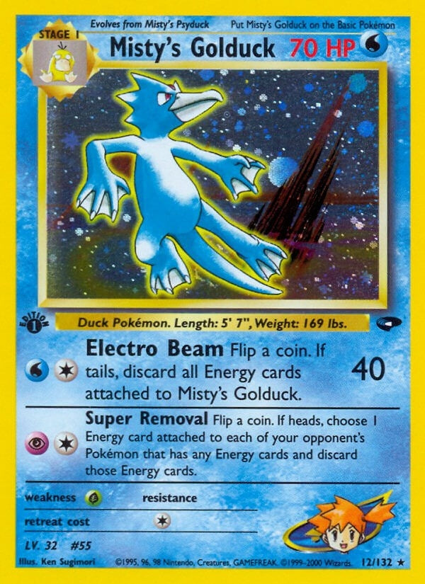 Image for Misty's Golduck (012/132) [Gym Challenge] - Pokemon