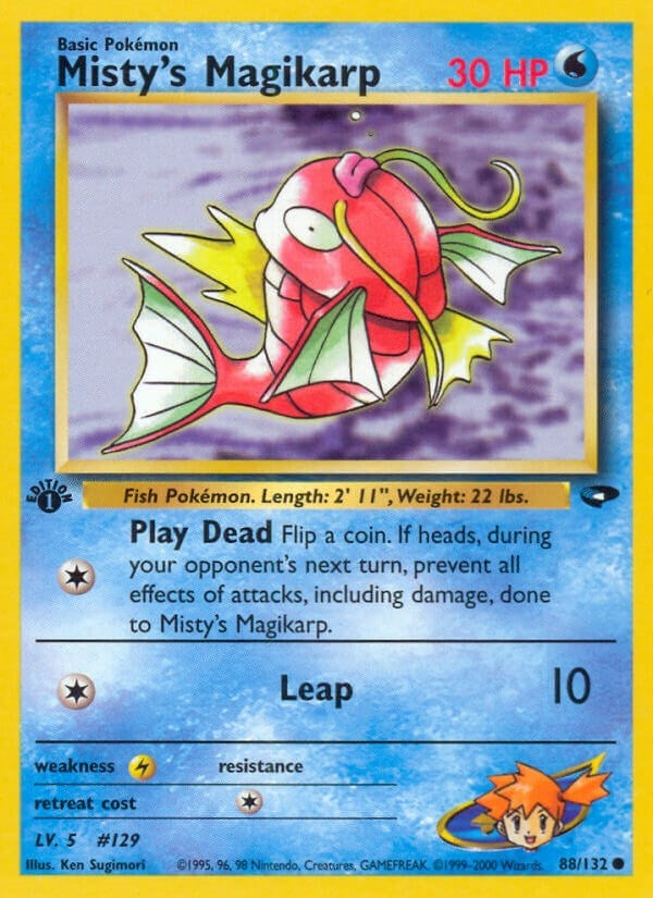 Image for Misty's Magikarp (088/132) [Gym Challenge] - Pokemon