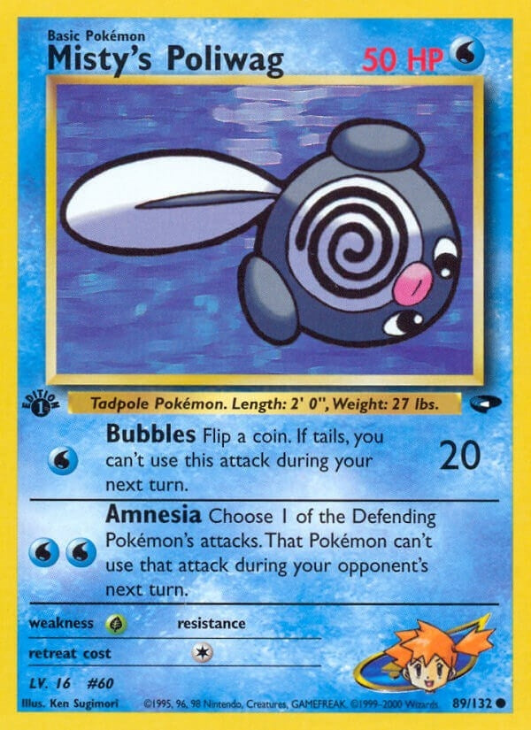 Image for Misty's Poliwag (089/132) [Gym Challenge] - Pokemon