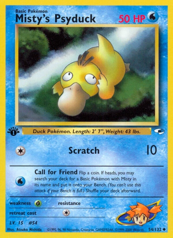 Image for Misty's Psyduck (054/132) [Gym Heroes] - Pokemon