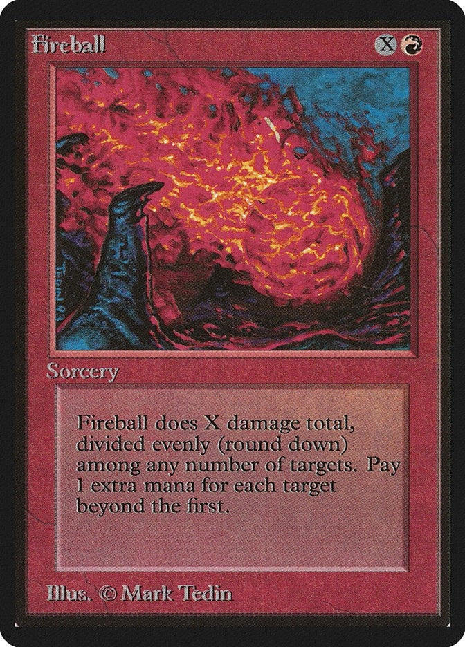 Image for Fireball [Beta Edition] - Magic: The Gathering