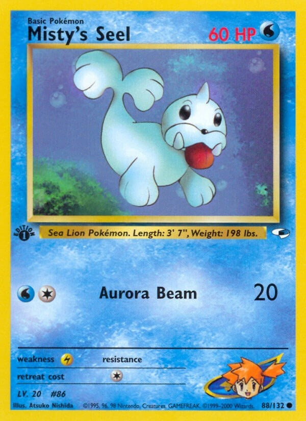 Image for Misty's Seel (088/132) [Gym Heroes] - Pokemon