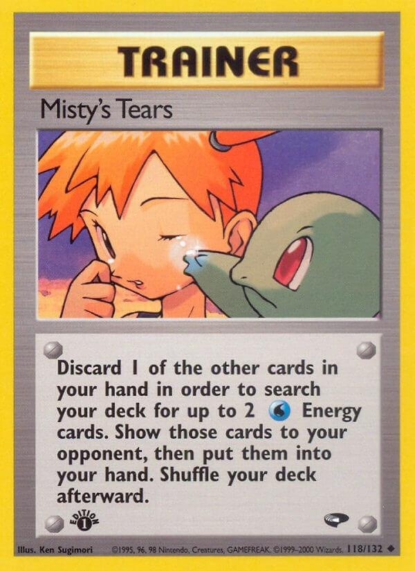 Image for Misty's Tears (118/132) [Gym Challenge] - Pokemon