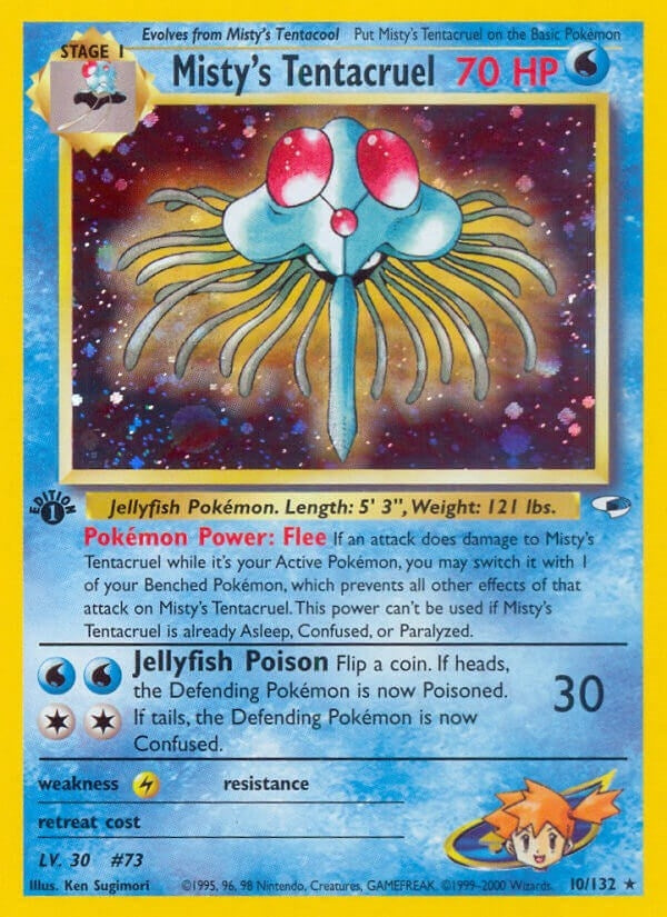 Image for Misty's Tentacruel (010/132) [Gym Heroes] - Pokemon