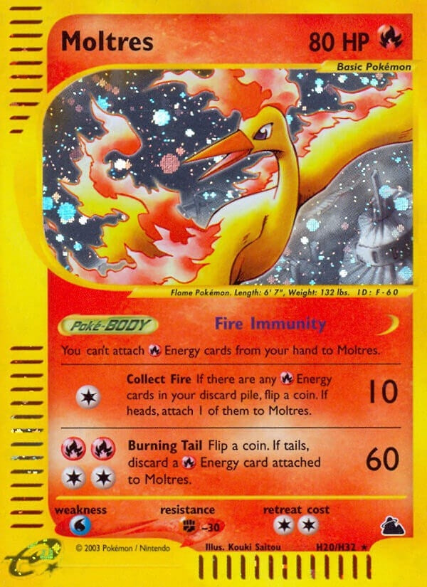 Image for Moltres (H20) (H20/H32) [Skyridge] - Pokemon