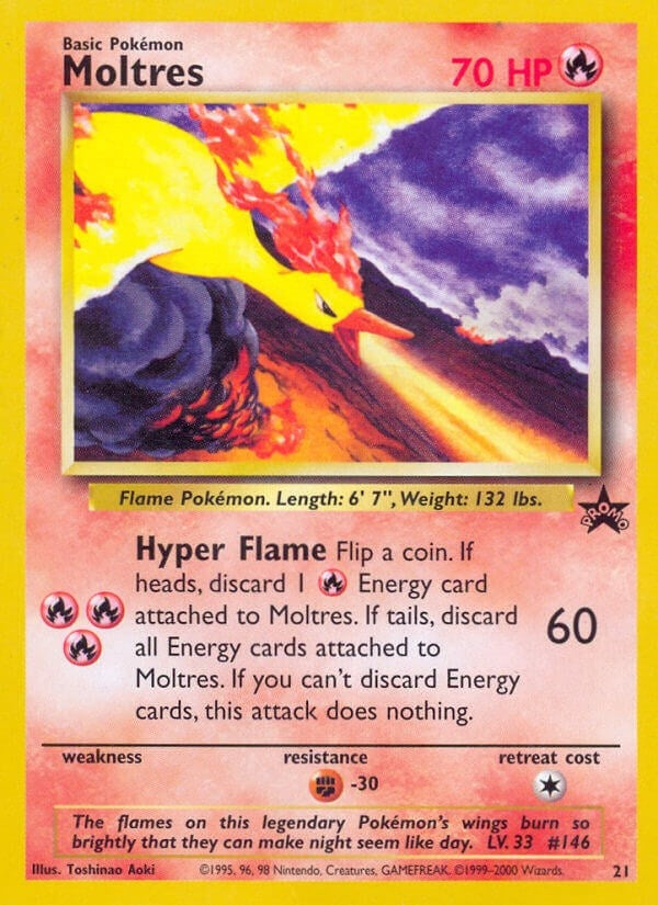 Image for Moltres (21/53) [WoTC Promo] - Pokemon