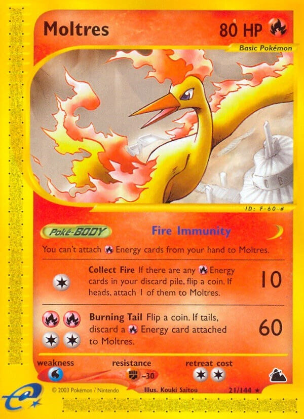 Image for Moltres (021/144) [Skyridge] - Pokemon