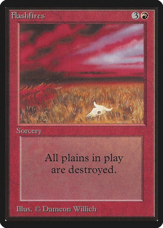 Image for Flashfires [Beta Edition] - Magic: The Gathering