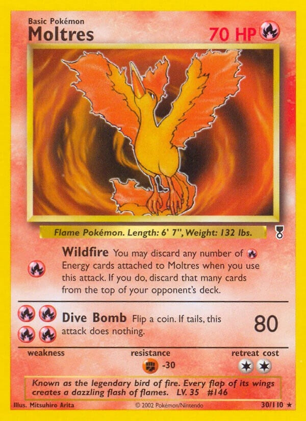 Image for Moltres (030/110) [Legendary Collection] - Pokemon