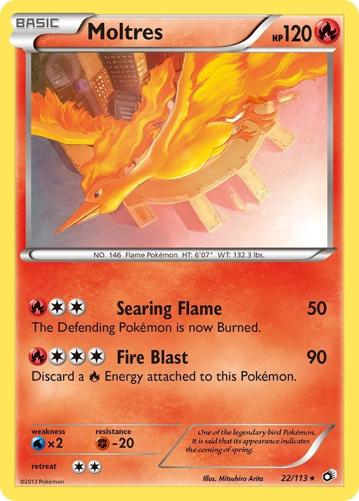 Image for Moltres (22/113) [Legendary Treasures] - Pokemon