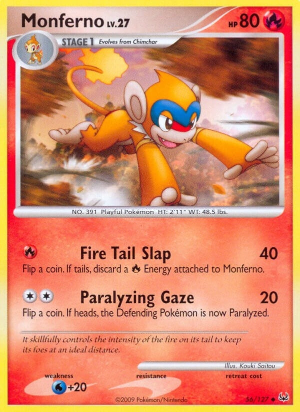 Image for Monferno (56/127) [Platinum] - Pokemon