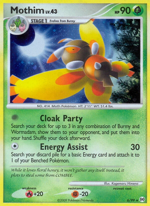 Image for Mothim (6/99) [Arceus] - Pokemon