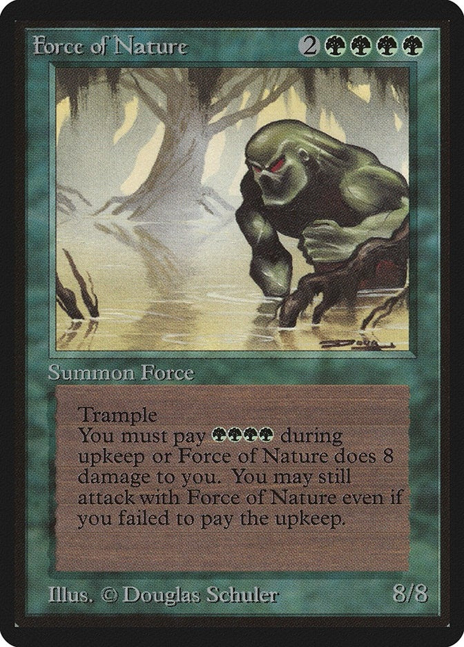 Image for Force of Nature [Beta Edition] - Magic: The Gathering