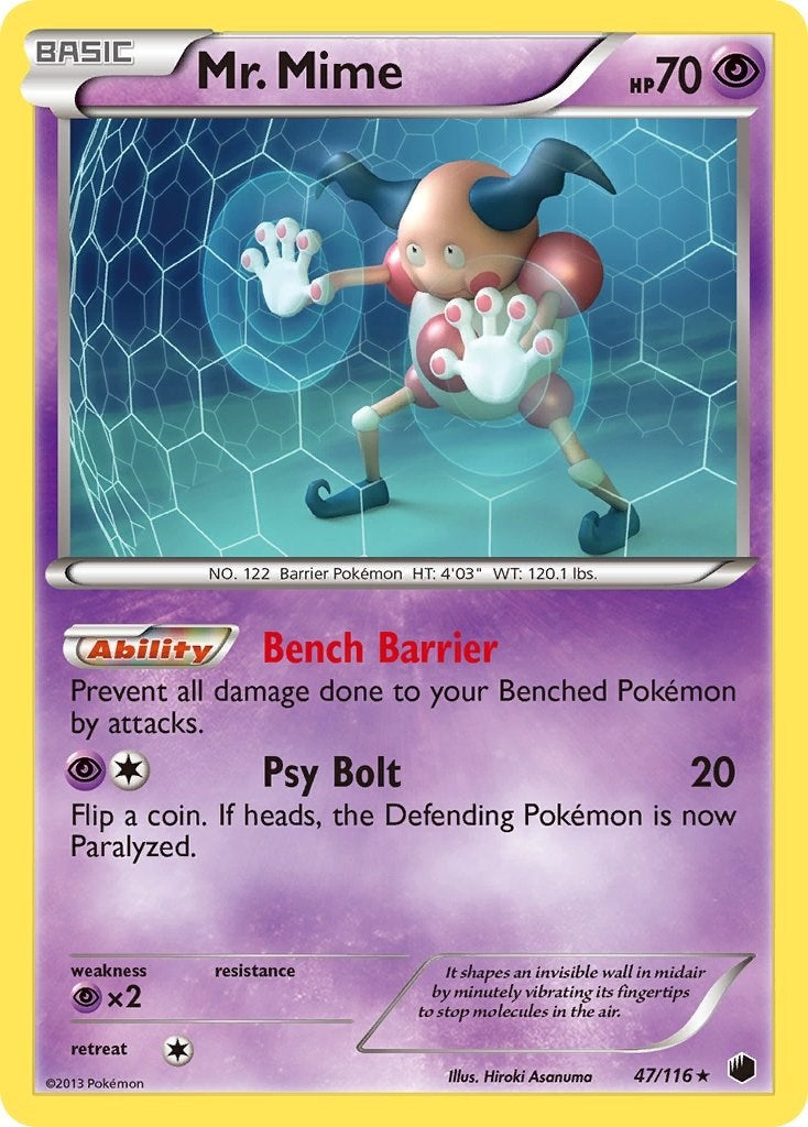 Image for Mr. Mime (47/116) [Plasma Freeze] - Pokemon
