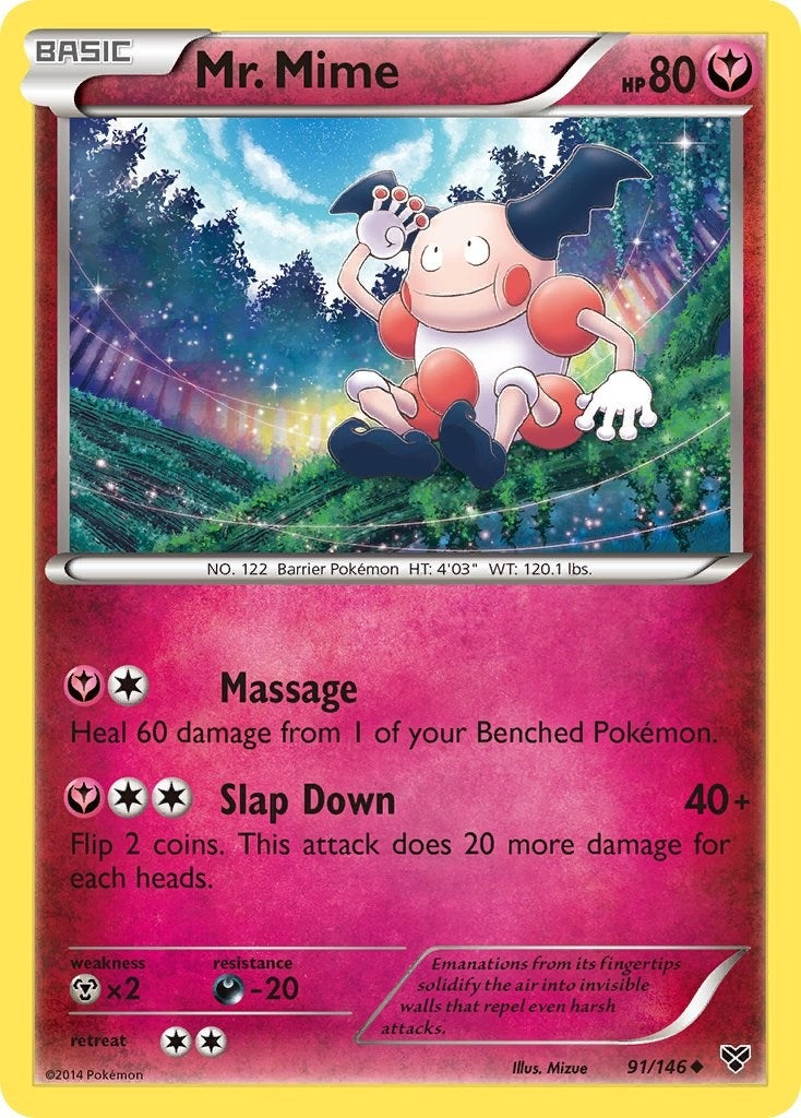 Image for Mr. Mime (91/146) [XY Base Set] - Pokemon