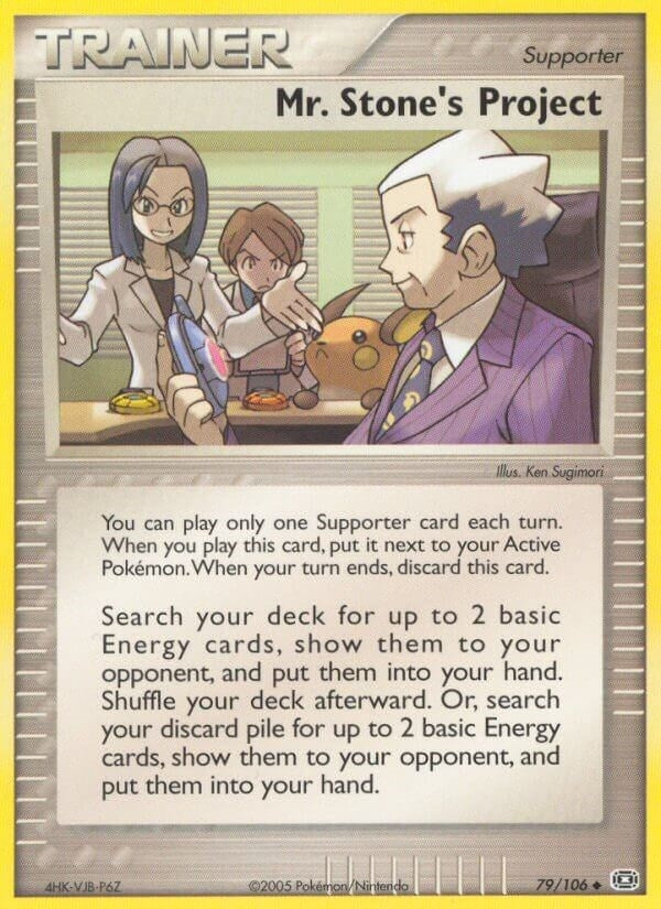Image for Mr. Stone's Project (79/106) [Emerald] - Pokemon