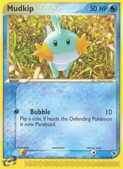 Image for Mudkip (59/109) [Ruby and Sapphire] - Pokemon