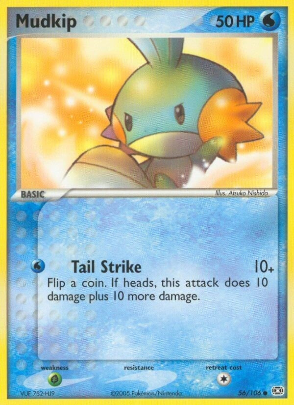 Image for Mudkip (56/106) [Emerald] - Pokemon