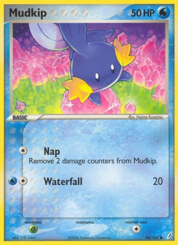 Image for Mudkip (58/100) [Crystal Guardians] - Pokemon
