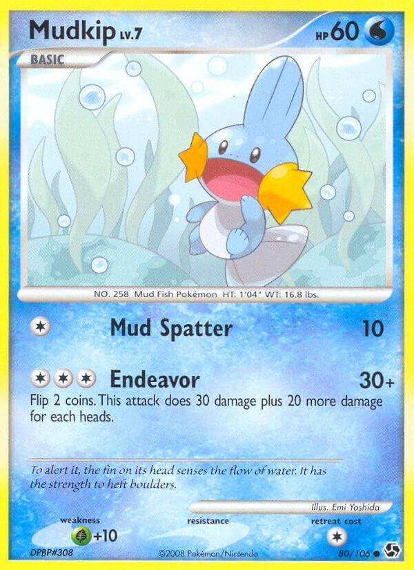 Image for Mudkip (80/106) [Great Encounters] - Pokemon