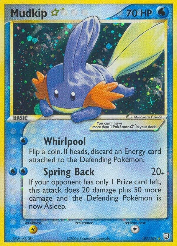 Image for Mudkip Star (107/109) [Team Rocket Returns] - Pokemon