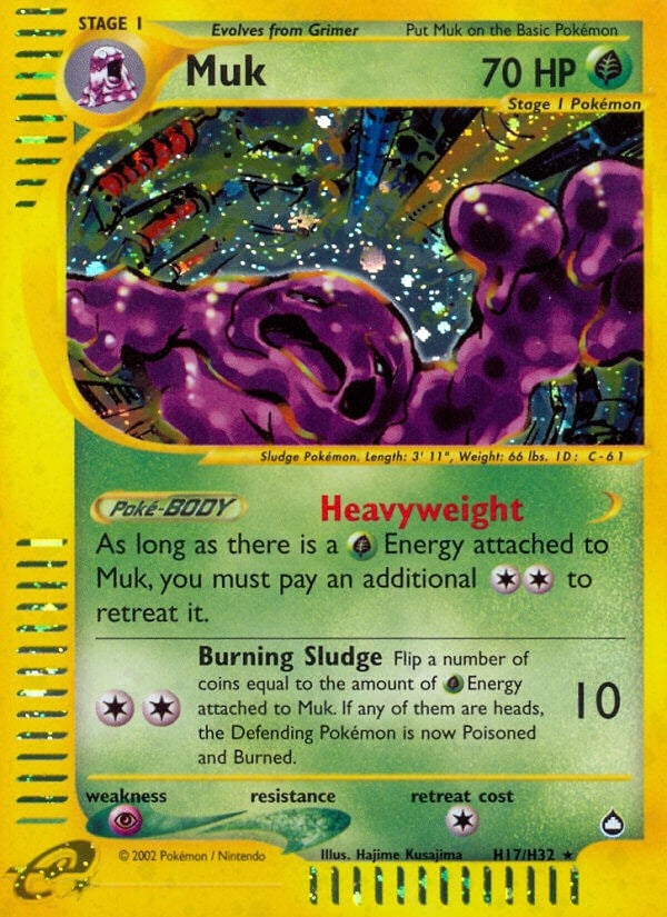 Image for Muk (H17) (H17/H32) [Aquapolis] - Pokemon