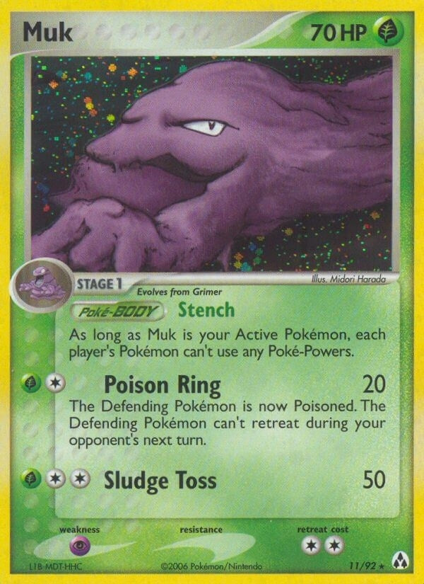 Image for Muk (11/92) [Legend Maker] - Pokemon